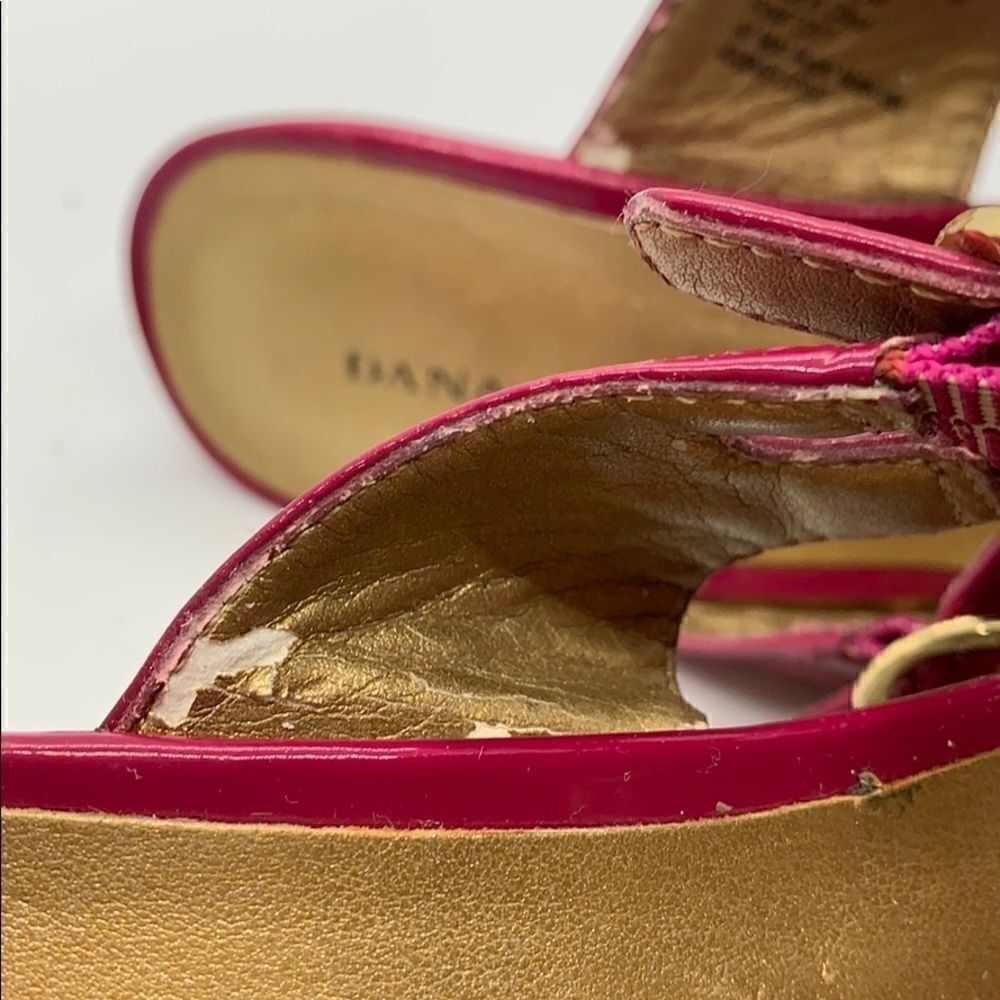 Dana Bachman pink straps slip on heels - Picture 7 of 8